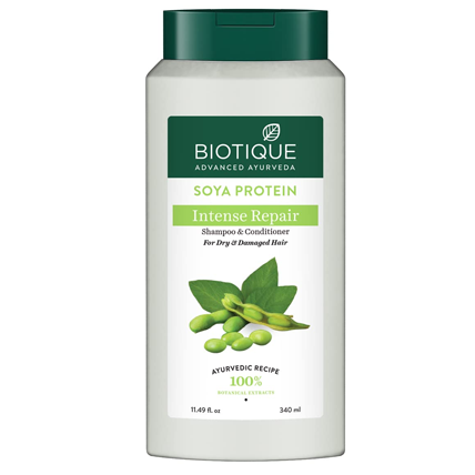 Biotique Shampoo Soya Protein Intense Repair 